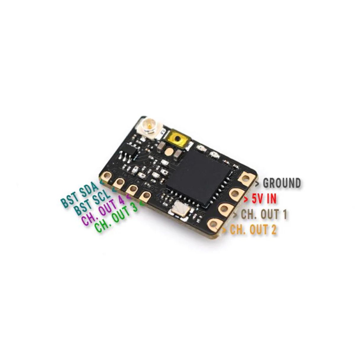 TBS Crossfire Nano RX (SE) — приёмник для FPV дронов дальнего радиуса действия TBS Crossfire Nano RX (SE) — приёмник для FPV дронов дальнего радиуса действия