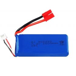 Аккумулятор 2S 7.4V 2500mAh для дрона Syma X8C X8W X8G, RC машин 12428 12423, запасная батарея