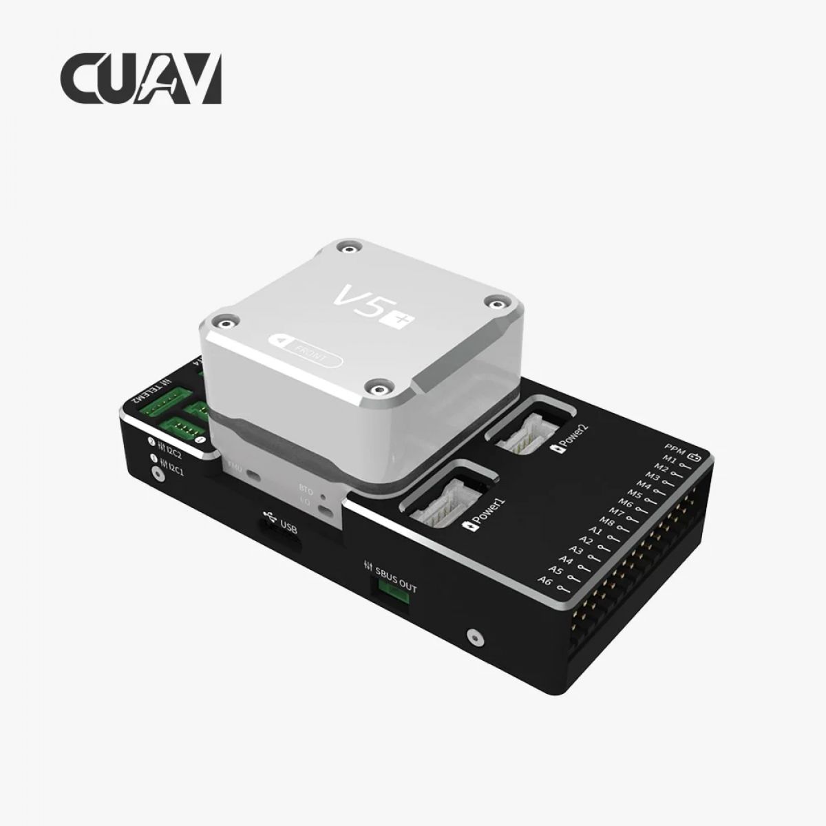 CUAV V5+ комплект с RTK 9Ps GPS, P9 радиотелеметрией и GNSS для одиночных и групп дронов CUAV V5+ комплект с RTK 9Ps GPS, P9 радиотелеметрией и GNSS для одиночных и групп дронов