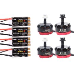 Бесколлекторный мотор RS2205 2205 2300KV + ESC LittleBee 30A BLHeli_S для FPV дрона 220–250мм