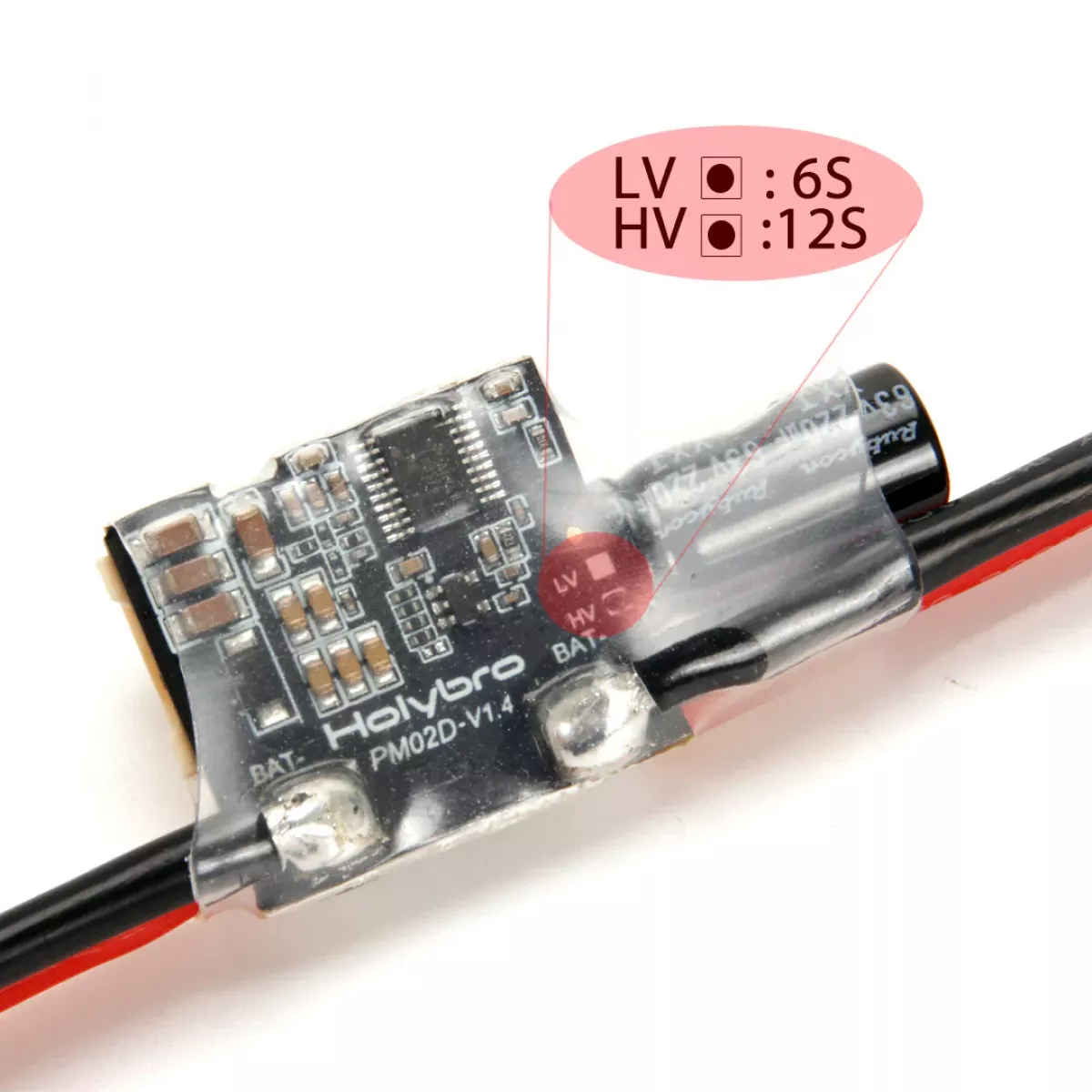 Holybro PM02D модуль питания (2S-12S)v для автопилота и контроллера полёта Holybro PM02D модуль питания (2S-12S)v для автопилота и контроллера полёта