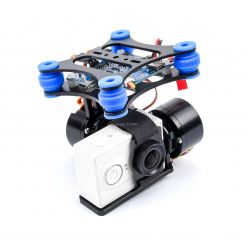 RTF 2-осевой металлический бесколлекторный гимбал для GoPro 3/Xiaomi/SJ4000, Walkera X350 Pro, BGC, 2208