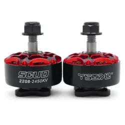 YSIDO SCUD 2208 1850KV / 2450KV 3-6S бесколлекторный мотор для 5" FPV дрона и авиамодели