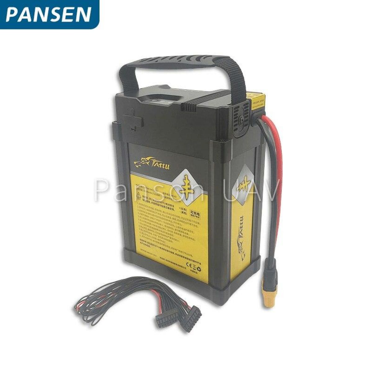 Аккумулятор TATTU 44.4В 16000мАч 15C 12S 710.4Вт·ч LiPo для RC, DIY, сельскохозяйственных дронов Аккумулятор TATTU 44.4В 16000мАч 15C 12S 710.4Вт·ч LiPo для RC, DIY, сельскохозяйственных дронов