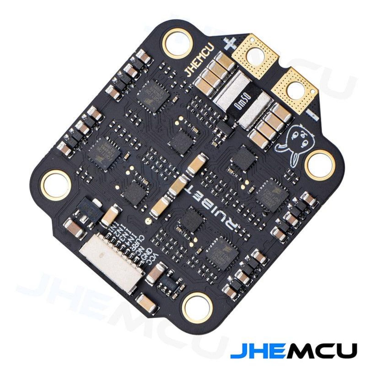 FPV стек JHEMCU RuiBet 45A/55A BLHELI_S Dshot600 3-6S 4в1 ESC 30x30мм для самосборки FPV стек JHEMCU RuiBet 45A/55A BLHELI_S Dshot600 3-6S 4в1 ESC 30x30мм для самосборки