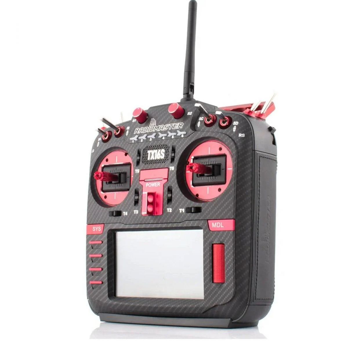 Аппаратура RadioMaster TX16S MKII HALL V4.0 ELRS RED с Hall Gimbals, поддержка EDGETX/OPENTX для дронов Аппаратура RadioMaster TX16S MKII HALL V4.0 ELRS RED с Hall Gimbals, поддержка EDGETX/OPENTX для дронов