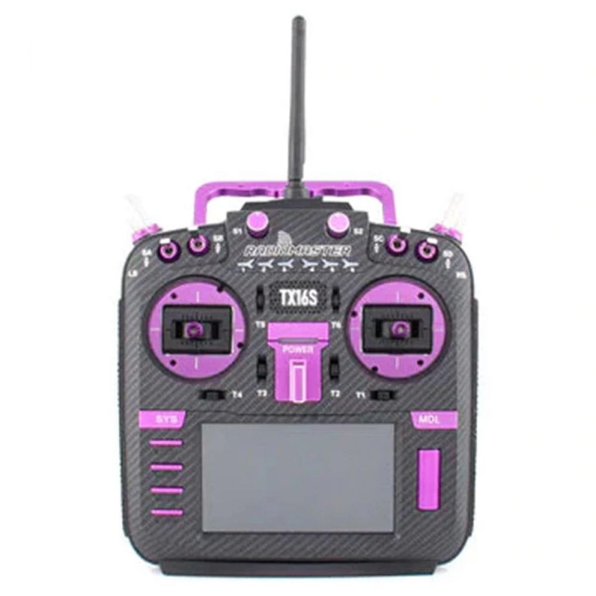 Аппаратура RadioMaster TX16S MKII HALL V4.0 ELRS RED с Hall Gimbals, поддержка EDGETX/OPENTX для дронов Аппаратура RadioMaster TX16S MKII HALL V4.0 ELRS RED с Hall Gimbals, поддержка EDGETX/OPENTX для дронов
