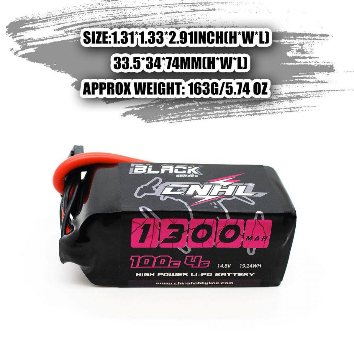CNHL RC LiPo аккумулятор 2S 4S 5S 6S 7.4–22.2В 1100–1800мАч 70C–120C XT60/Deans для FPV дронов CNHL RC LiPo аккумулятор 2S 4S 5S 6S 7.4–22.2В 1100–1800мАч 70C–120C XT60/Deans для FPV дронов