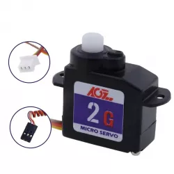 AGFRC C02CLS - цифровой суб-микро серво 2.2г, 0.06сек, 180°, пластик, для RC самолётов, вертолётов
