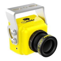 FPV-камера CADDX.US Turbo S1 1/3 CCD 600TVL, IR Blocked, NTSC/PAL, DC 5-40V, жёлтая/зелёная
