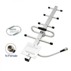 Антенна Yagi 9dBi 868/915 МГц для LoRaWAN и NB-IoT, направленная, N-Female, для улицы