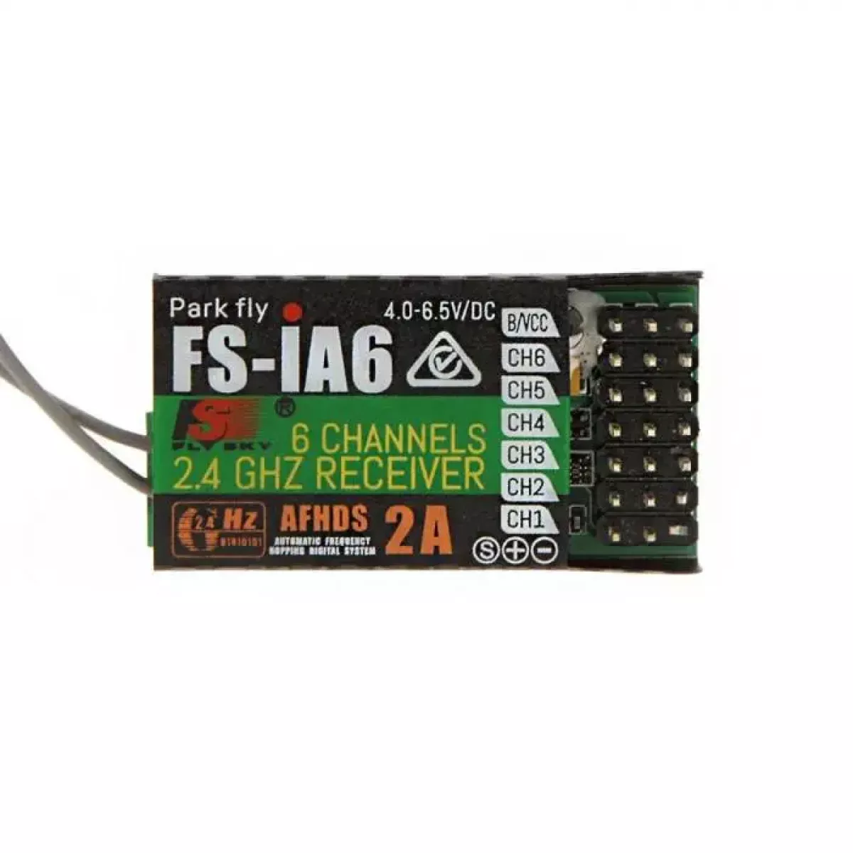 Приёмник FlySky FS-iA6 6CH AFHDS 2.4G для FPV-дрона, совместим с передатчиком I6A/I6S Приёмник FlySky FS-iA6 6CH AFHDS 2.4G для FPV-дрона, совместим с передатчиком I6A/I6S