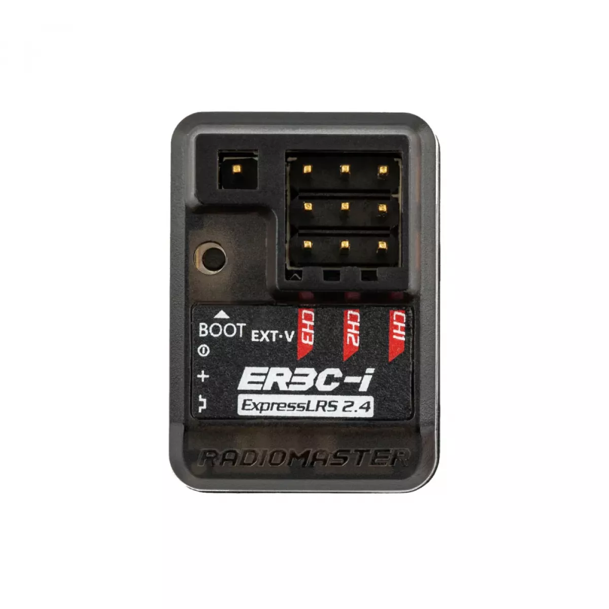 RadioMaster ER3C-i 2.4ГГц ELRS PWM приёмник с керамической антенной для всех наземных моделей RadioMaster ER3C-i 2.4ГГц ELRS PWM приёмник с керамической антенной для всех наземных моделей