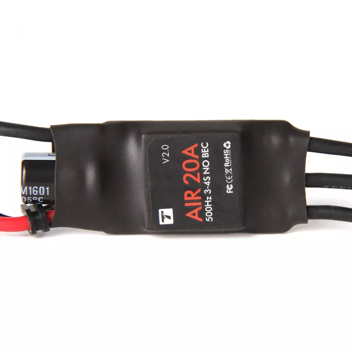 T-MOTOR ESC Air 20A ESC — Бесколлекторный регулятор скорости для мультикоптеров (3-4S, 600Гц, без BEC) T-MOTOR ESC Air 20A ESC — Бесколлекторный регулятор скорости для мультикоптеров (3-4S, 600Гц, без BEC)