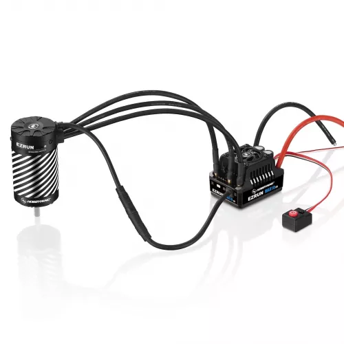 Комбо-набор Hobbywing EZRUN MAX10 G2: мотор EZRUN 3665 G3 и регулятор EZRUN MAX10 G2 для RC авто
