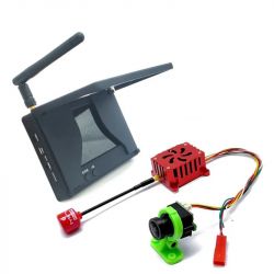 RXCRC 5.8G 48CH 1.6W VTX — Дальний передатчик + CMOS 1000TVL FPV камера + монитор 4,3" с экраном