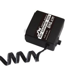 Серво JX RD-5606HB цифровой, 4.8V/5.5кг·см, 6V/6кг·см, 180°/300°, 0.12сек/60°, 47г, пластик