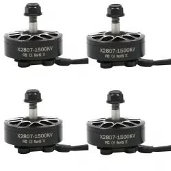 4 шт. Uangel X2807 1300KV/1500KV/1700KV бесколлекторные моторы для 6–7" FPV фристайл и LR7 дронов