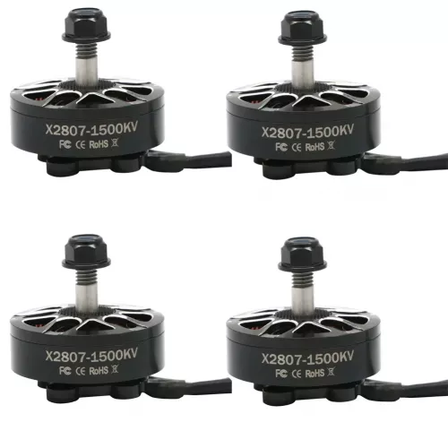 4 шт. Uangel X2807 1300KV/1500KV/1700KV бесколлекторные моторы для 6–7" FPV фристайл и LR7 дронов