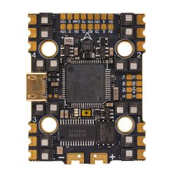 Контроллер полёта HAKRC F722 50A AIO – 2–6S, BLHeli_32 ESC, Dual BEC, 20x20мм, 128K PWM