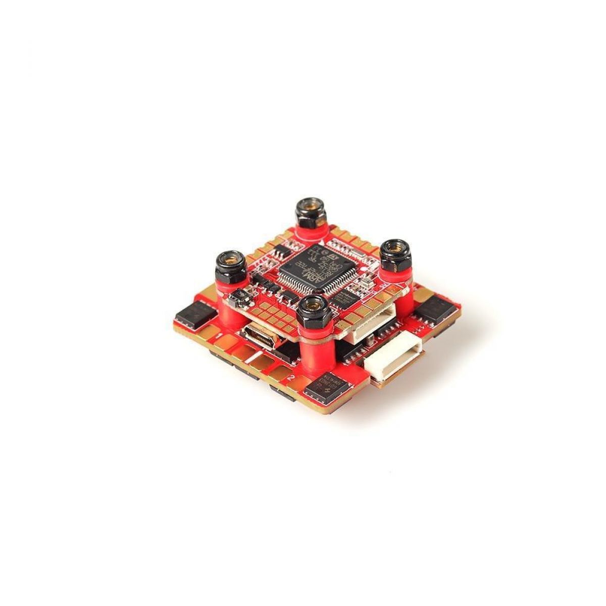 HGLRC Zeus F745 V2 STACK — Мини F722 Полетный контроллер + 45A 4в1 ESC 20x20мм для FPV дрона HGLRC Zeus F745 V2 STACK — Мини F722 Полетный контроллер + 45A 4в1 ESC 20x20мм для FPV дрона