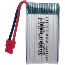 Аккумулятор LiPo HW752540P 1S 3.7В 25C 700мАч с разъёмом Sima для дронов