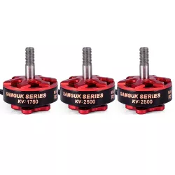Бесщеточный мотор Samguk Shu 2306 1750KV/2500KV/2800KV для 5" 3–6S FPV гоночного дрона