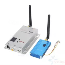 2.4G 1W 12CH VTX/VRX — Partom 2.4G 1000mW комплект беспроводной передачи видео для дронов