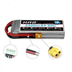 HRB 4S 14.8V Lipo аккумулятор 3300mAh XT60 T-Deans EC5 XT90 60C для Truggy Rally 1/8 Вертолет Авто