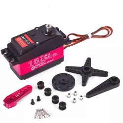 Сервопривод DSServo 8.4В 60/80/150Кг, влагозащищённый, металл, для RC 1/5 Redcat HPI Baja 5B SS