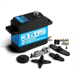 Цифровой сервопривод DSServo DS3225/DS3235 Pro 25кг/35кг, coreless, стальной, для Arduino и RC