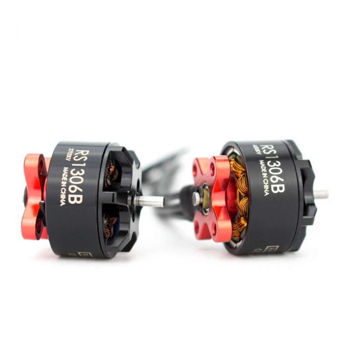 Бесколлекторный мотор EMAX RS1306B V2 3-4S для FPV дрона, мультикоптера, RC самолёта Бесколлекторный мотор EMAX RS1306B V2 3-4S для FPV дрона, мультикоптера, RC самолёта