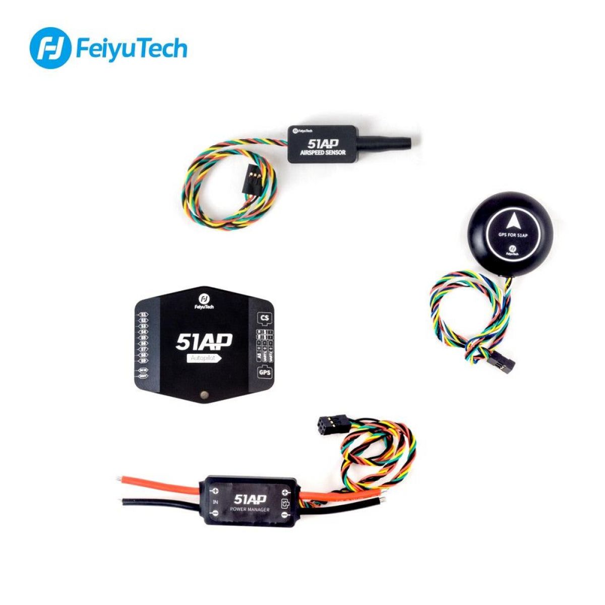 FeiyuTech FY-51AP — контроллер полёта для FPV-самолётов и аэрофотосъёмки, замена 41AP FeiyuTech FY-51AP — контроллер полёта для FPV-самолётов и аэрофотосъёмки, замена 41AP