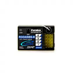 Futaba R334SBS-E 4-канальный SR T-FHSS S.Bus2 приемник, 3.7–7.4В, для скоростных EP RC авто