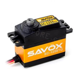 Серво Savox SC-1256TG 20кг 0.16s, титановые шестерни, цифровое, 1/8 1/10 RC, Тайвань