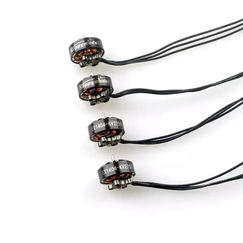 Бесколлекторный мотор HappyModel EX1404 1.5мм для FPV дронов Crux35, LR4, 3S/4S