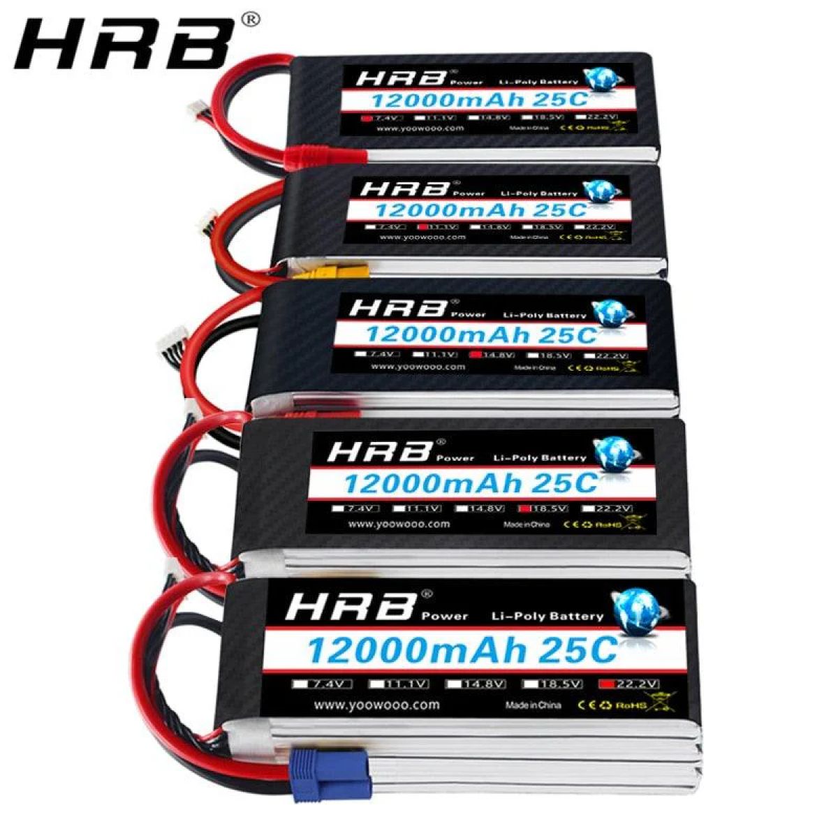 HRB Lipo аккумулятор 12000mAh 7.4V/11.1V/14.8V/18.5V/22.2V T Deans XT60 XT90 EC5 2S-6S RC FPV вертолёт самолёт HRB Lipo аккумулятор 12000mAh 7.4V/11.1V/14.8V/18.5V/22.2V T Deans XT60 XT90 EC5 2S-6S RC FPV вертолёт самолёт