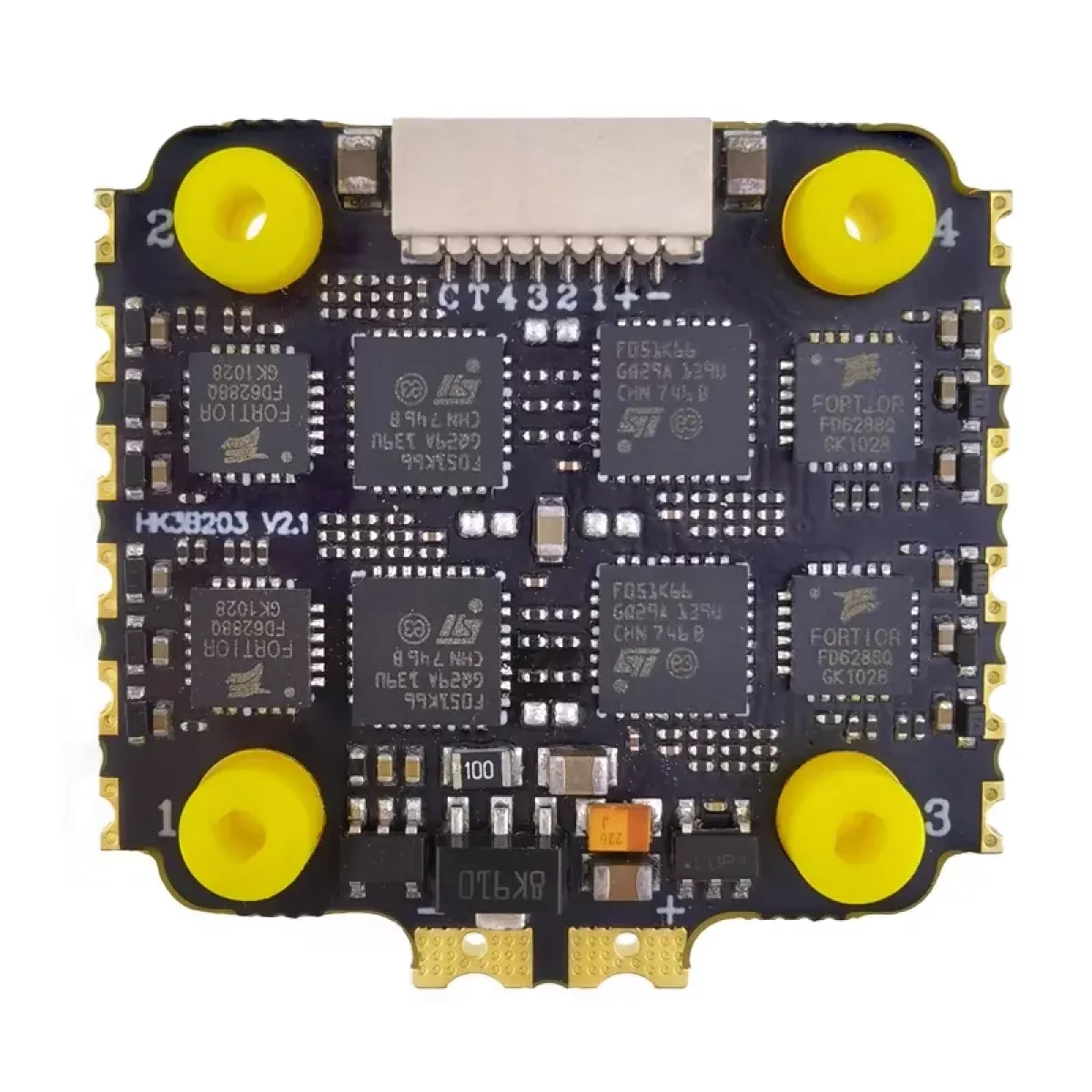 HAKRC 40A 32-bit 4-в-1 Mini ESC – 2-6S, BLHeli_32, монтаж 20x20мм, для FPV дронов HAKRC 40A 32-bit 4-в-1 Mini ESC – 2-6S, BLHeli_32, монтаж 20x20мм, для FPV дронов