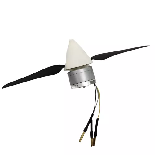 Бесщёточный мотор 1806 2450KV 3S с складным винтом 5,5" для планера RC 1100 мм