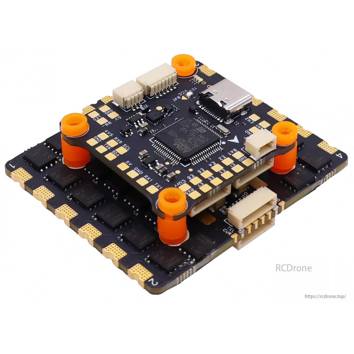 HAKRC 5139 F405 90A стек – 32Bit 4-в-1 90A ESC и полётный контроллер STM32F405, 2–8S HAKRC 5139 F405 90A стек – 32Bit 4-в-1 90A ESC и полётный контроллер STM32F405, 2–8S