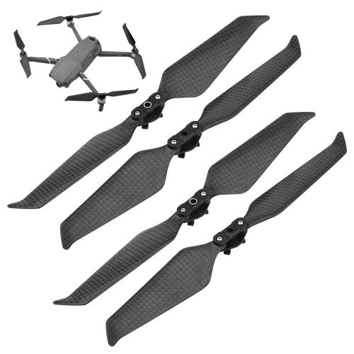 4 шт. винты низкого шума из карбона для DJI Mavic 2 Pro/Zoom, быстросъемные пропеллеры 8743