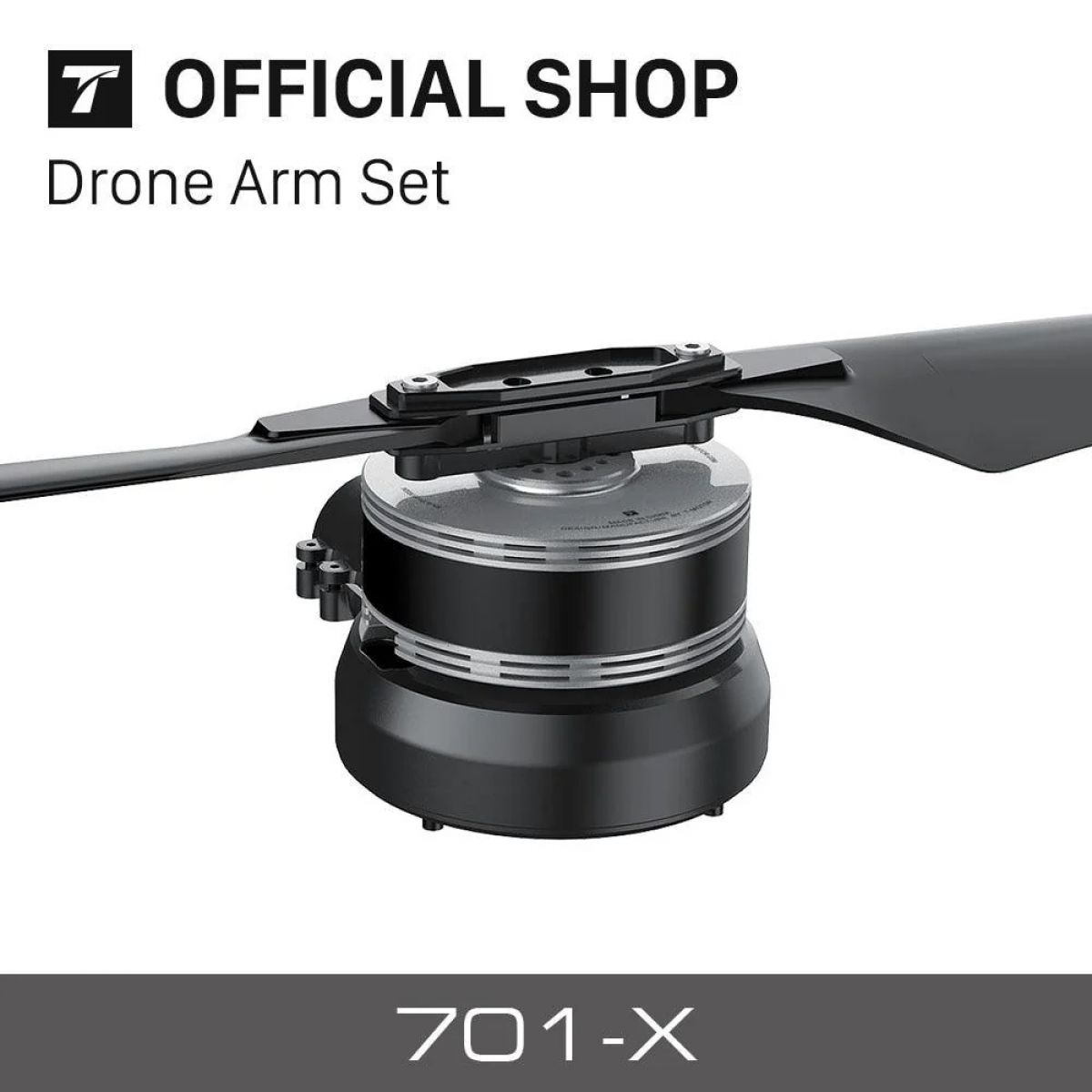 Комплект луча дрона T-MOTOR 701-X: мотор MN701S, Alpha 80A ESC, пропеллер, для труб 25/30/35 мм Комплект луча дрона T-MOTOR 701-X: мотор MN701S, Alpha 80A ESC, пропеллер, для труб 25/30/35 мм