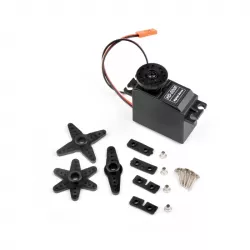 Серво HappyModel HD-S006 6кг, 180°, 5–8.4В, универсальный разъём, для JR Futaba, самолёт, дрон