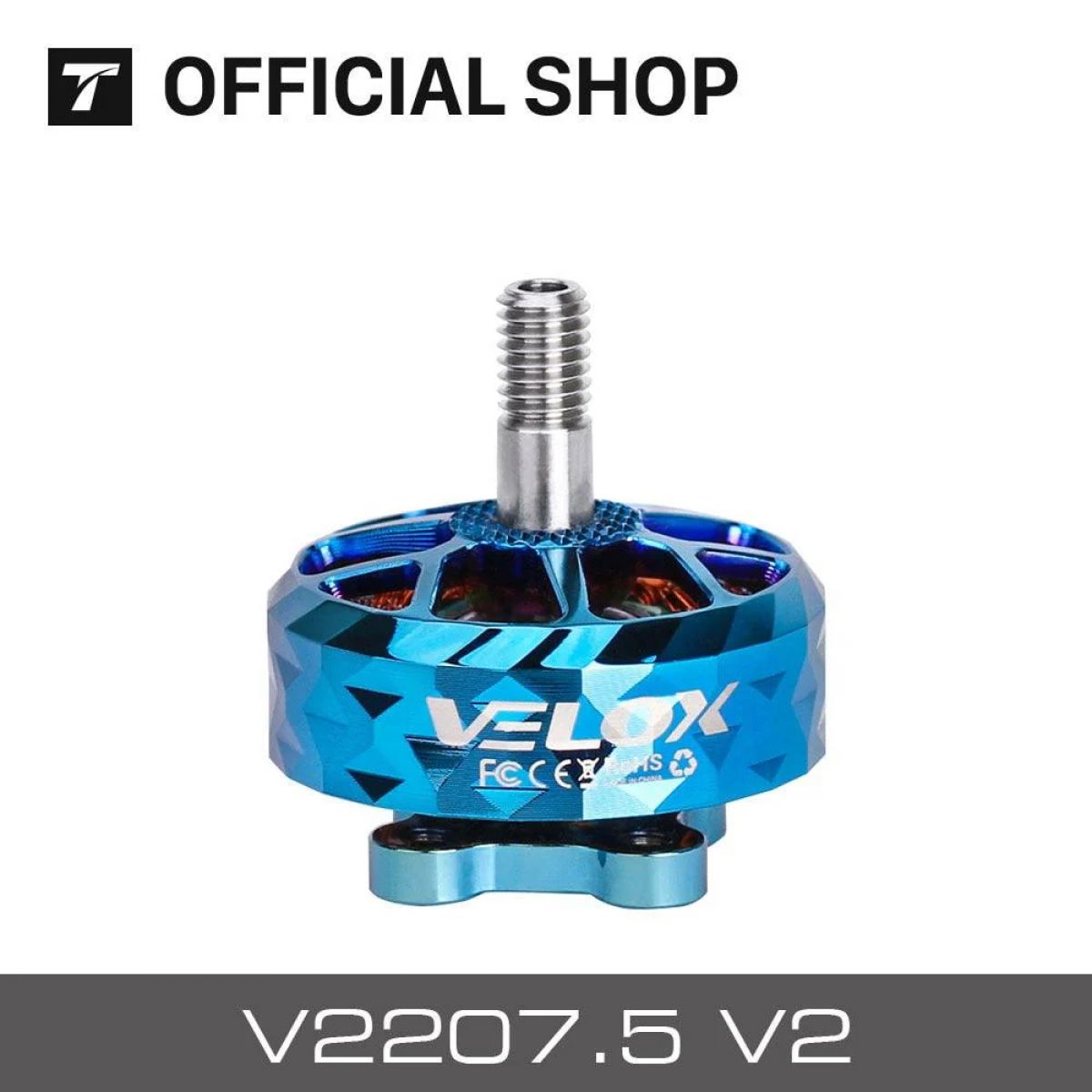 Бесколлекторный мотор T-MOTOR V2207.5 V2 Veloce Series – мощный и стильный для дронов Бесколлекторный мотор T-MOTOR V2207.5 V2 Veloce Series – мощный и стильный для дронов