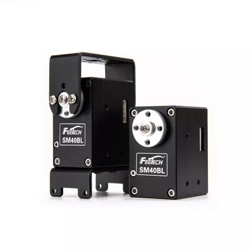 Feetech SM40BL — 12В 40кг BUS-серво для автоматизации мобильных складских роботов и AGV