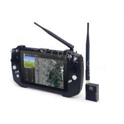 T21 FPV портативная наземная станция 30КМ, 8" IPS, Dual Link P900 900МГц, система ДУ для дрона