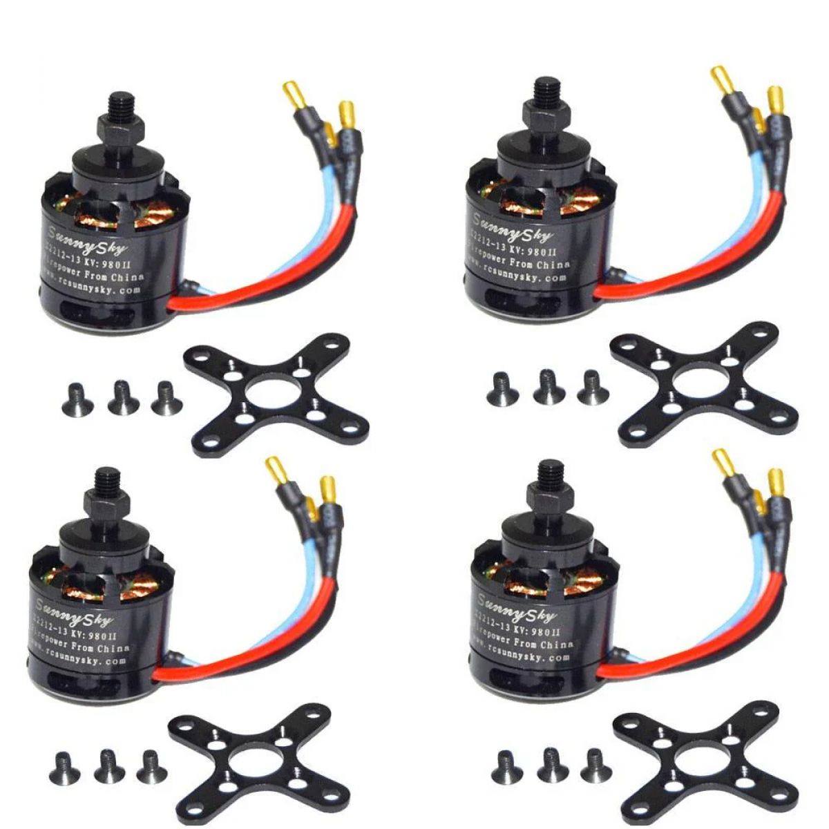 1/2/4 шт. SunnySky X2216 2216 бесколлекторный мотор 880KV–2400KV для RC 3D самолетов 1/2/4 шт. SunnySky X2216 2216 бесколлекторный мотор 880KV–2400KV для RC 3D самолетов