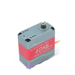 Сервопривод JX Servo RD-B7640MI-360 8.4В 40кг 0.11с/60° 360° бесщеточный магнитный индукционный CNC алюминиевый корпус для робота