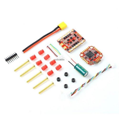 HGLRC Zeus F728 20x20 мм стек: F722 контроллер полета + 28A 4в1 ESC BL_S для FPV дрона 3-6S