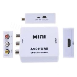 Mini HDMI в AV конвертер 3RCA композитный для TV/ПК/PS3/Blu-ray DVD 1080P FPV самолёт